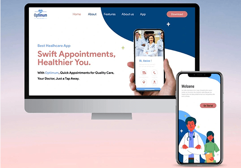 Optimum – Presentation Website